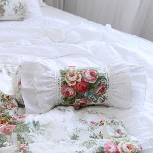 New lace cushion Candy design bed decorative bedding Cute pillow throw pillows cushions princess ruffle lumbar pillow sofa