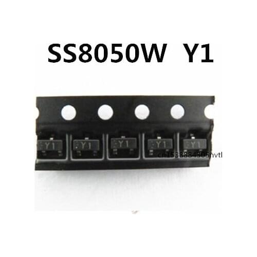 Original 100pcs/ SS8050W SOT323 Y1