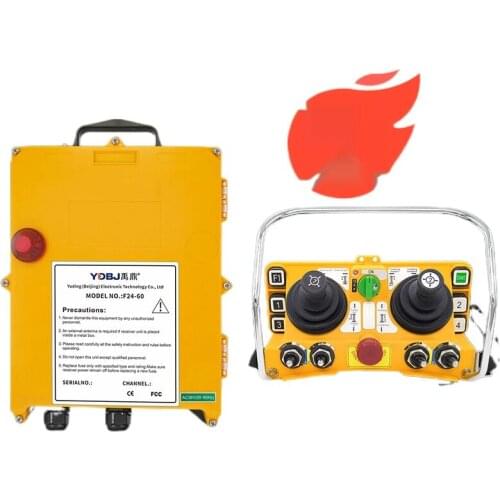 Original Wireless Industrial Remote Controller Electric Hoist Remote Control 1 Transmitter + 1 Receiver F24-60 Crane 220/380v