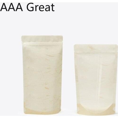 50Pcs/Lot Ziplock Bag Reusable Jewelry Food Storage Bags Kitchen Bag Zipper Stand Up Tea Nut Snacks Candy Packaging Pouches Gift