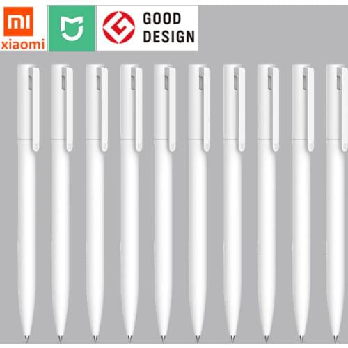Xiaomi pen White mijia pens luxury 0.5mm Cute Gel Black Ink Pen Roller Writing Tool School Office Student Stationery mi pen
