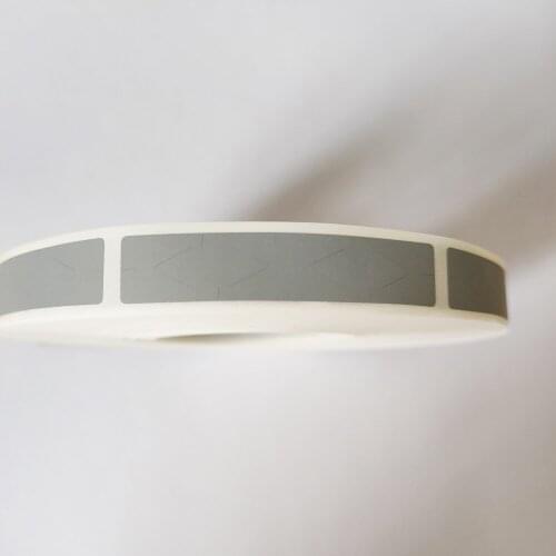 Grey SCRATCH OFF Stickers Label Games Tickets Favor Promotional 10mm x 50mm