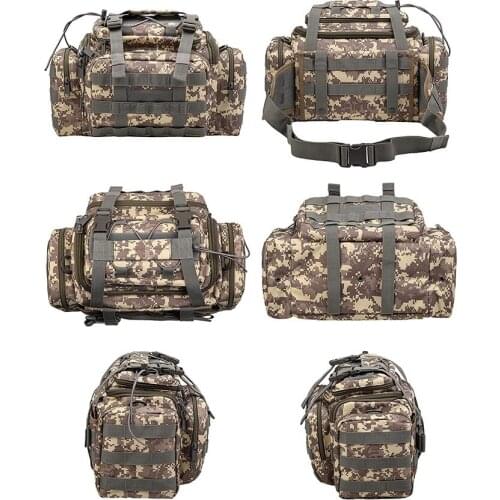 Fishing rod holding bag one shoulder crossbody bag sport purse fishing bait fishing tackle gear storage FISHING bag