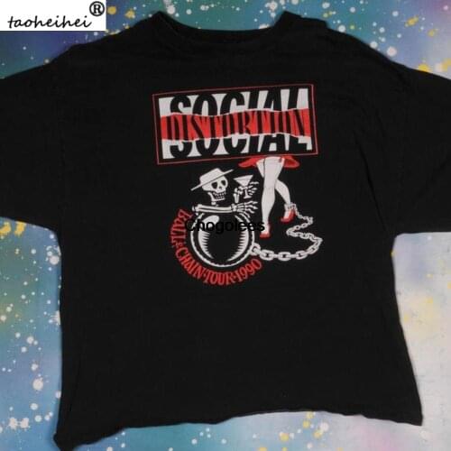 Vintage Social Distortion Punk Rock T Shirt Size 2XL