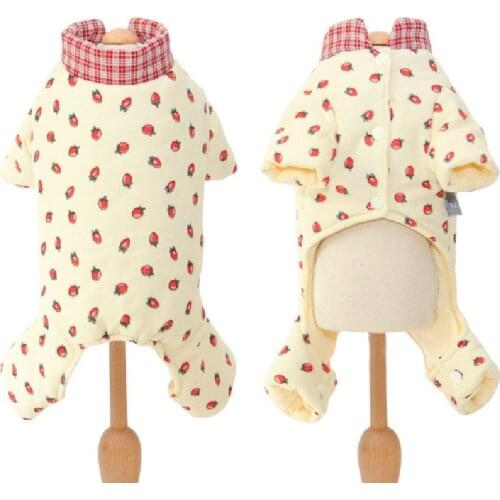 Winter Dog Coat Jumpsuit Small Dog Clothes Outfit Warm Pet Costume Apparel Puppy Clothing Garment Dropship Dog Products Supplies