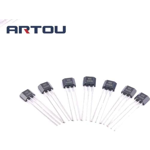 10PCS Hall Element 49E OH49E SS49E linear Hall Switch