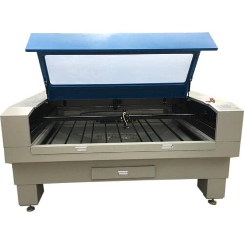 1610 Co2 Laser Engraving And Cut Machine with AWC708C Controller , 80w 100w 130w EFR Laser Tube For Cut Colth Textile