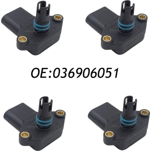 4PCS 036906051 0279980411 For 93-05 VW Golf MAP Intake Pressure Sensor