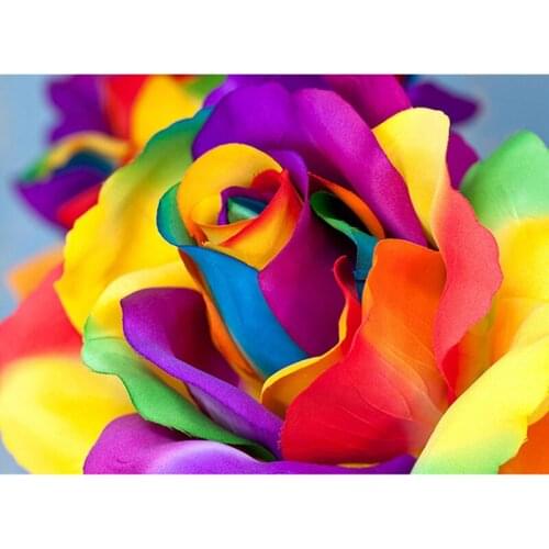 5D Diamond Embroidery Flowers Diamond Mosaic Sale Crystal Full round Home Decorative Diamond Painting