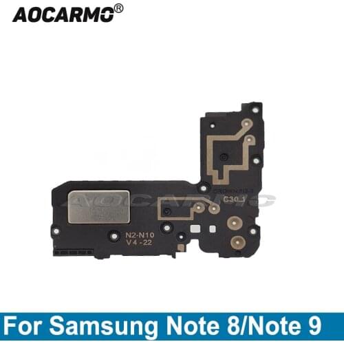 Aocarmo Speaker Bottom Loudspeaker Speakerphone Buzzer Ringer Replacement Part For Samsung Note 8 9 Note8