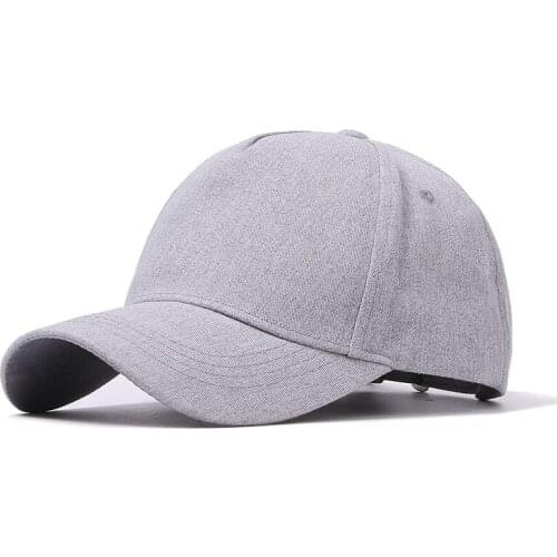 Solid Color Baseball Cap Women Men Fashion Brand Snapback Gorra Cap Street Hip Hop Caps Hats For Ladies Black Grey Baseball Cap