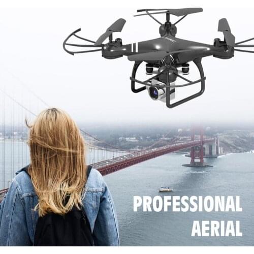 Four-Axis Aerial Drone Hj14W Hj14Q Remote Control Aircraft Hd Aerial Photography Fpv Shock Absorption Gimbal