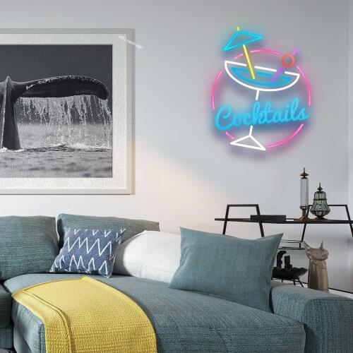 Custom Led Flex Neon Sign Leaves Art Bar Pub Club Wall Hanging Flexible Decoration For Room Wedding