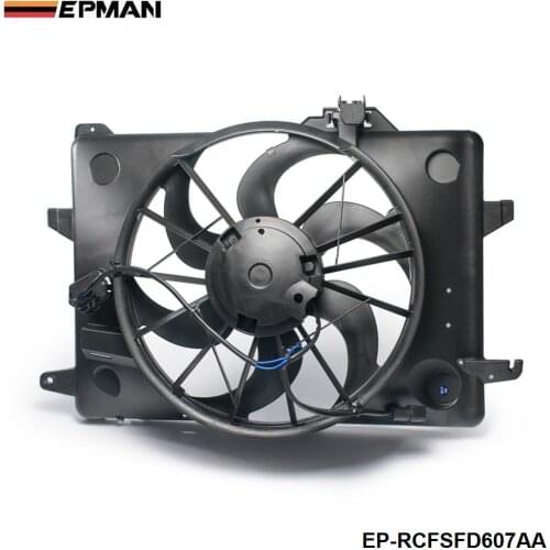 AC Condenser Radiator Cooling Fan For Lincoln Ford Mercury 1998-2000 F8VZ8C607AA EP-RCFSFD607AA