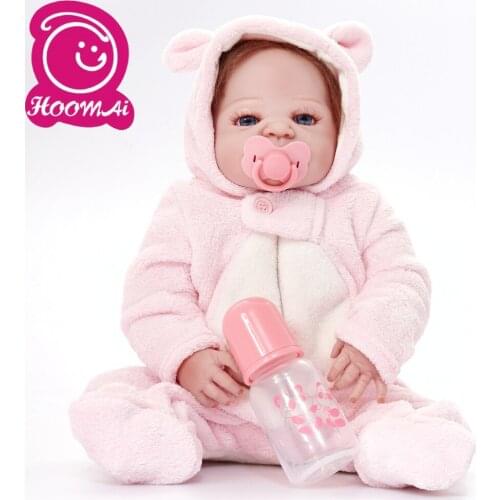 57cm Reborn Baby Silicone Vinyl Dolls Sleeping Baby Toy Kids Birthday Gift Wedding Presents Baby Shower Dolls Action Figure Toys