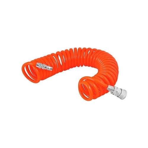 11.11 hot selling Orange Quick Connector 8mmx5mm Air Compressor Recoil Hose Tubing 6M