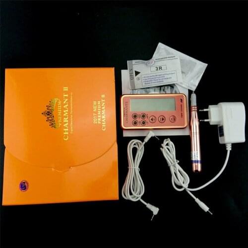 2018 New pattern machine for tattoo Eyebrow Makeup Kits Swiss Motor Tattoo Machine Kit Control panel freeshipping