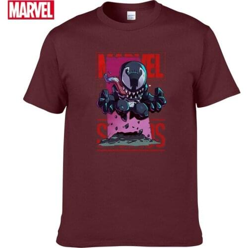 Marvel Venom T-shirt Comfortable Breathable 100% cotton Fashion clothes for teens Anime tshirt Summer Tops Man tee shirt #127