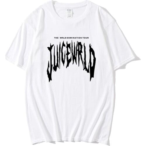 Hip hop Singer Respect Juice WRLD Print T Shirt Men Streetwear Swag Fashion Unisex Tops Rapper Fan Club Mens Harajuku T
