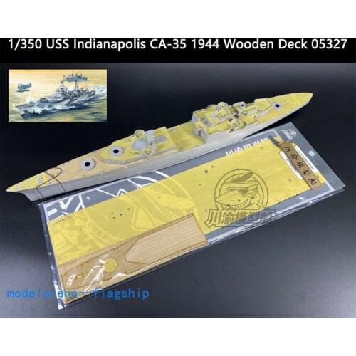 Details about Trumpeter 1/350 USS Indianapolis CA-35 1944 Wooden Deck with Masking Sheet 05327