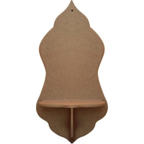 R22 Kavukluk Lambalık Candle Holder (Disassemble) Wooden Object paintable decorative objects декоративные предметы под роспись