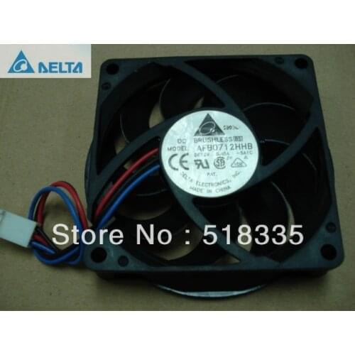 New original for delta AFB0712HHB 7CM 70MM 7015 70*70*15MM DC12V 0.45A three-wire fan Manufacture Warranty