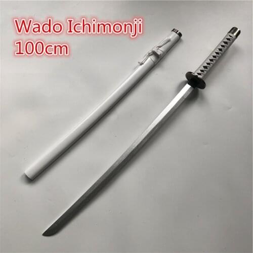 1:1 Cosplay Roronoa Zoro Sword Wooden Weapon Anime Armed Katana Espada Wood Ninja Knife Samurai Sword Prop Toys For Teens