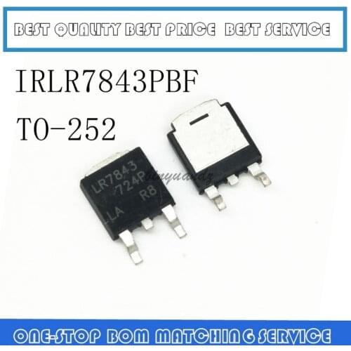 10PCS 20PCS IRLR7843 LR7843 IRLR7843TRPBF TO-252