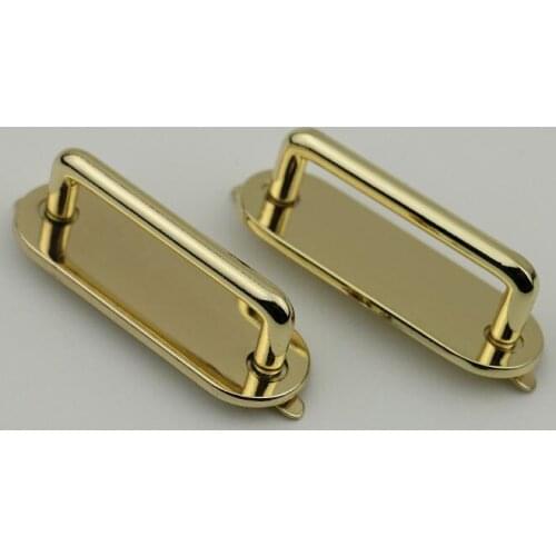 10 PCS/lot) Wholesale handbag hardware accessories Handbag belt buckle inner diameter 3.7cm mortise lock metal arch bridge