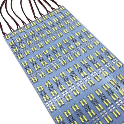 50CM*10PC 8520 SMD LED Rigid Bar Lights DC12V Non Waterproof White Warm white Cool White