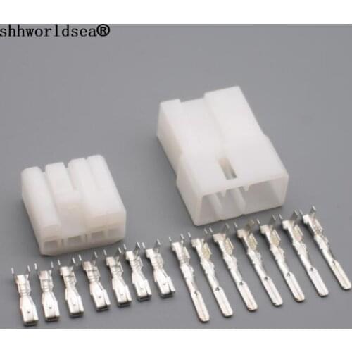 Shhworldsea 7pin auto plastic housing plug wiring electric plastic female male connector MG610203 MG 610203 MG620212 MG 620212