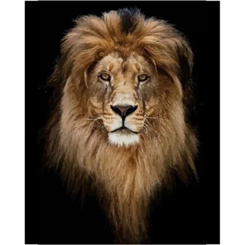 Diamond Painting Full round or Square Stones animals Diamond Embroidery Sale lion Pictures With Rhinestones Hobby And Handicraft