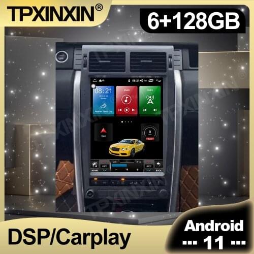 Android 11 Tesla Screen Car Radio For Land Rover Freelander 2015-2019 Multimedia Auto DVD Player Navigation Stereo GPS CarPlay