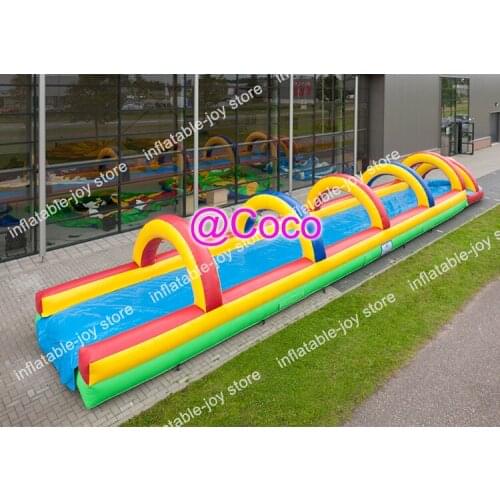 Free air ship to door! 10*2.5m giant slide the city/slip n slide inflatable slide the city/commerial inflatable city slide