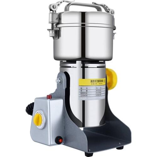 Household Small Grinding and Superfine Powdering Machine 220V for Dry Grinding of Whole Grains