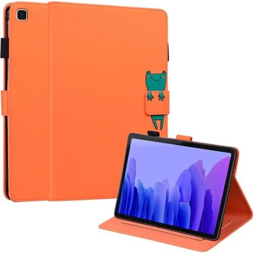 Coque For Samsung Galaxy Tab A7 Case 10.4 inch 2020 SM-T500 T505 Cartoon Cat Leather Fundas Cover For Samsung Tab A7 Cover Cases