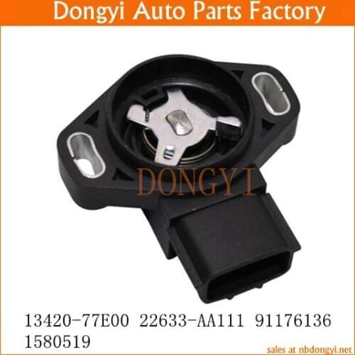 Throttle Position Sensor TPS OE No. 13420-77E00 1342077E00 22633-AA111 22633AA111 91176136 1580519