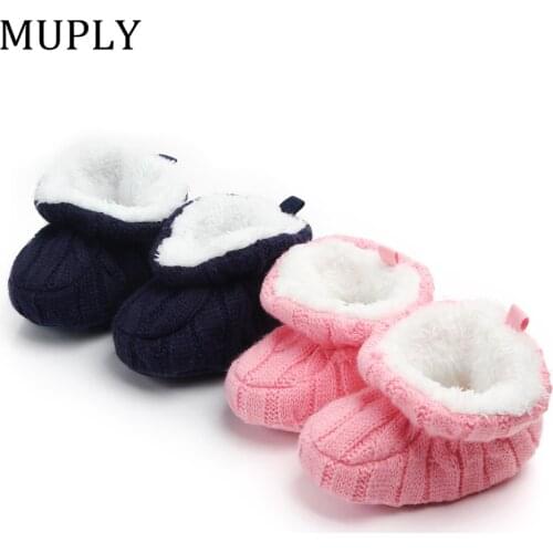 Baby Winter Shoes For Newborns Infant Soft Soled Footwear for Newborns Winter Toddler Keep Warm First Walkers Shoes For Babies
