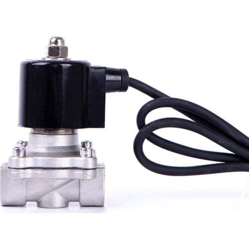 DN15 SS304 IP68 Two Ways Solenoid Valve Water Fountain Equipment DC24V Underwater Type