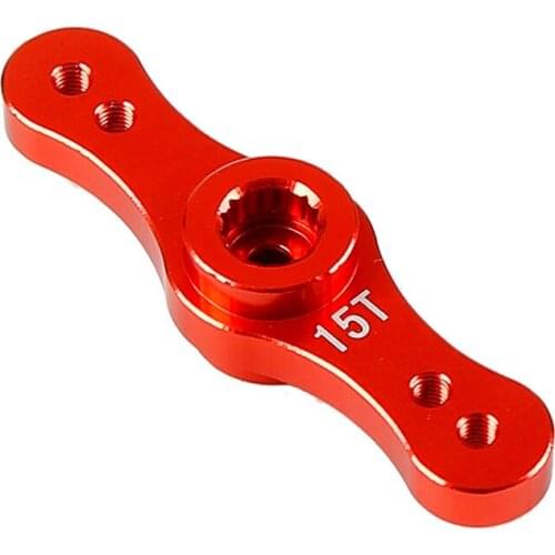 CNC Alloy Double Side with 15T 17T Servo Arm for 1/5 Scale HPI Rovan Baja 5B 5T 5SC Symmetry Steering System