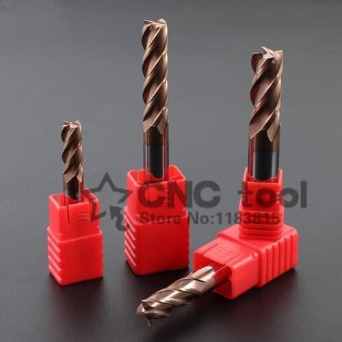 Milling Cutter Alloy Coating Tungsten Steel Tool Cnc Maching Hrc55 Endmill Top Milling Cutter Kit Milling Machine Tools