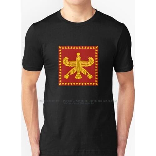 Standard Of Cyrus The Great T Shirt 100% Pure Cotton Iran Imperial Pahlavi Dynasty Iran Empire Imperial Iran Persian Empire