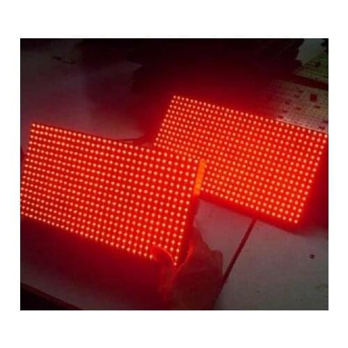 Red LED module P10 Single red outdoor LED module HUB12 Interface definition P10 (1R) 320*160MM