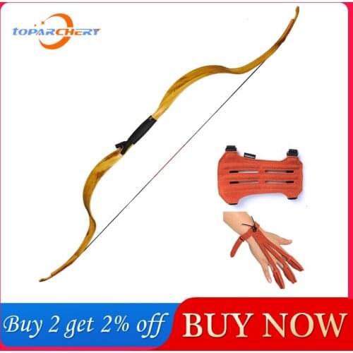 Take-down Bow Hunting Recurve Bow for Shooting 50 Inch 25Ibs OutdoorArchery Target Shooting Bow