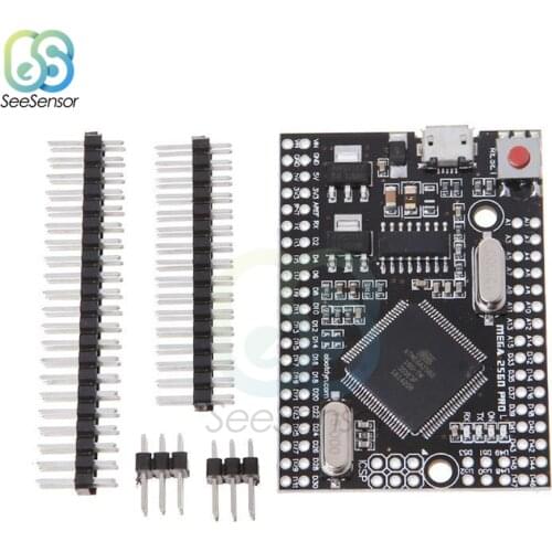 MEGA 2560 PRO Embed CH340G/ATMEGA2560-16AU Chip with Male Pinheaders Compatible for arduino Mega2560
