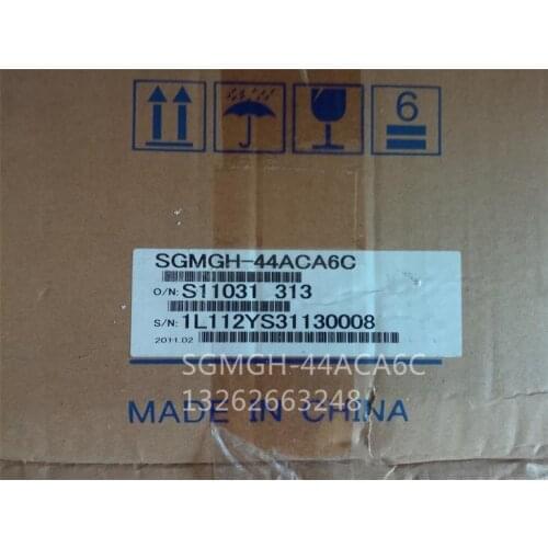 NEW&ORIGINAL AC SERVO MOTOR SGMGH-44ACA6C