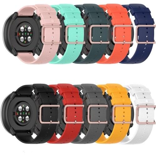 New Smart Watch Replacement Wristband Fashion Texture Silicone Strap Suitable for POLAR Ignite