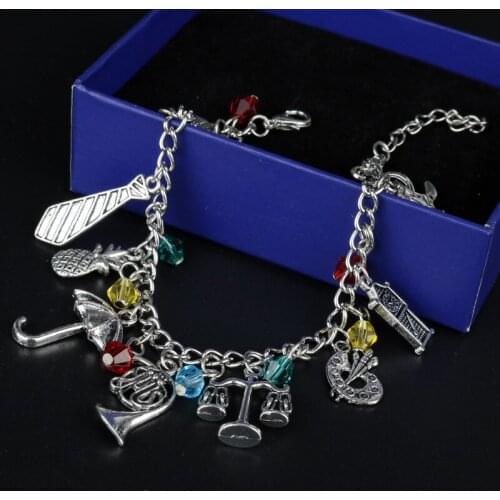 Charm How-I-Met-Your-Mother Bracelet Trumpet Lamp Shoes Wristlet Accessories For Mum Gift Women Christmas Birthday Gift