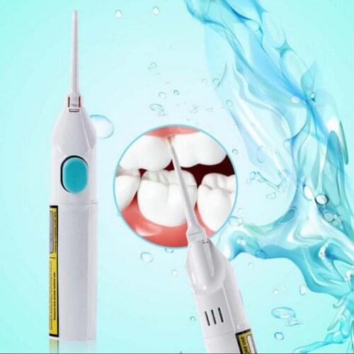 Portable Air Dental Hygiene Floss Oral Irrigator No Batteries Dental Water Jet Cleaning Tooth Mouthpiece Mouth Denture Cleaner