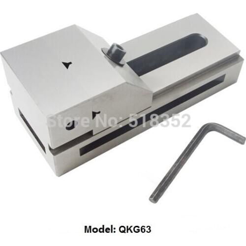 QKG63 Precision Tool Vises / High Precision Fast Moving Parallel-jaw Vice Jig Tools for EDM Wire Cutting Machine, Grinding
